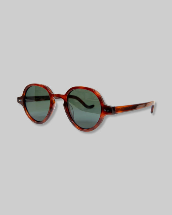 Cathcart Heritage Chestnut Pilot Sunglasses