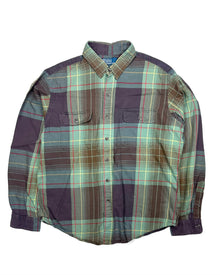  Polo Ralph Lauren Green Checkered Shirt (XL)