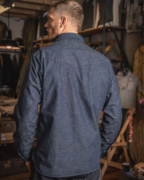 1952 Rider Shirt Japanese 9oz Indigo