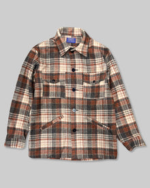  Pendleton Beige and Brown Shirt Jacket (M)