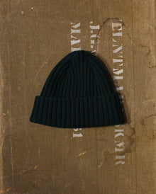  CM Scottish Wool Beanie - Green