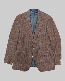  Polo Ralph Lauren Light Brown Tweed Blazer (L)