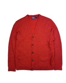  Polo Ralph Lauren Burnt Orange Wool Vest (L)