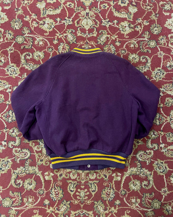 Purple Varsity Jacket (M)