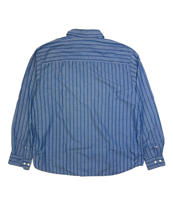 Lee Striped Chambray Shirt (XL)