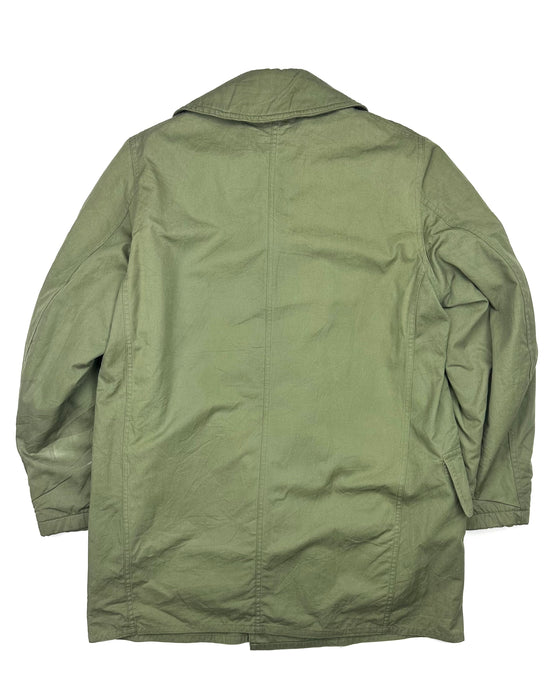 US Army Olive Green Shawl Collar Mackinaw (M/L)