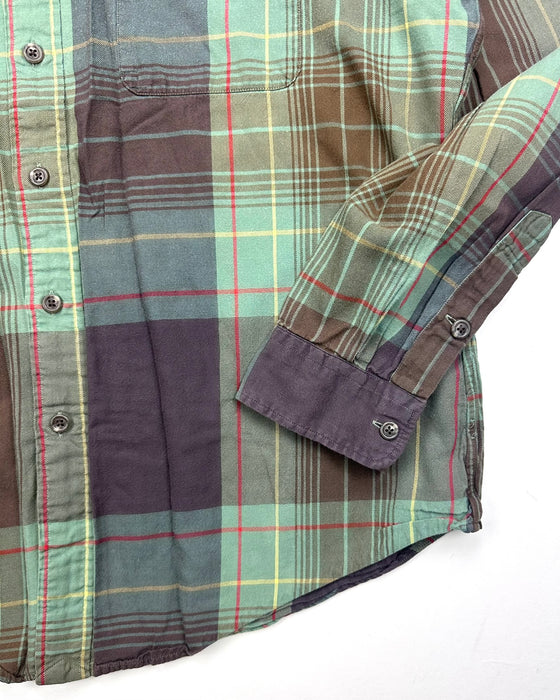 Polo Ralph Lauren Green Checkered Shirt (XL)