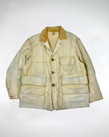 Hunting Jacket Half-Belt Beige (XL)