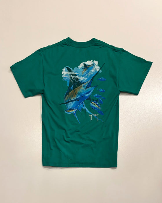 Guy Harvey Green T-Shirt (M)