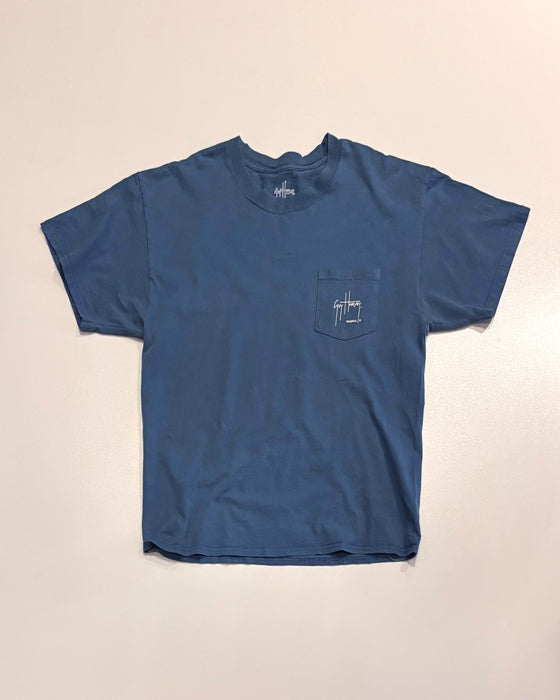 Guy Harvey Light Blue T-Shirt (L)