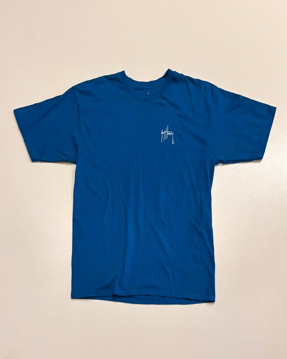 Guy Harvey Light Blue T-Shirt No.2  (L)