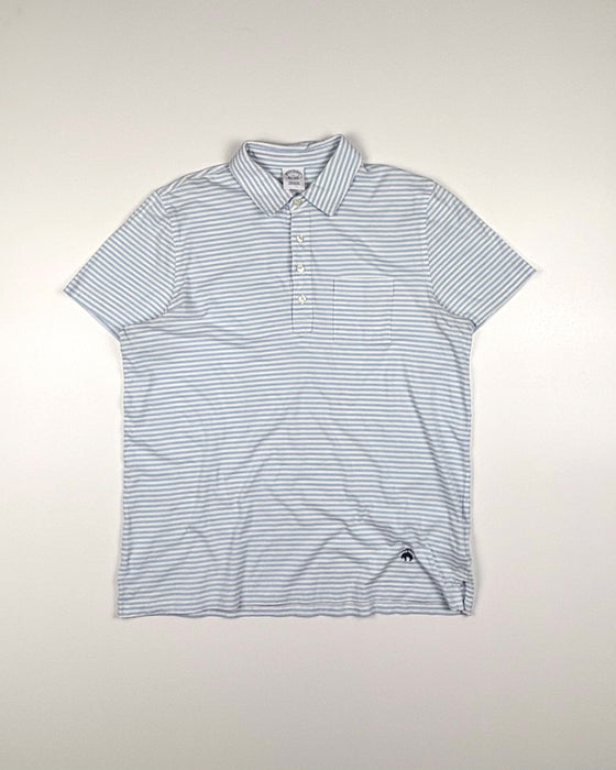 Brooks Brothers Stripes Polo Shirt (L)