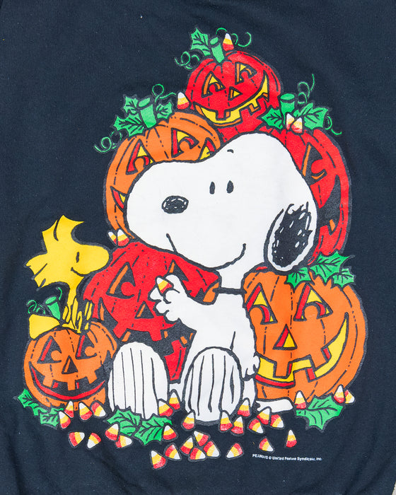 Snoopy Halloween Black Sweater (M)
