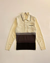 Long Sleeve Knitted Polo (M)