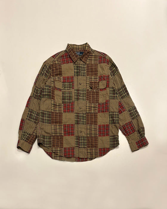 Polo Ralph Lauren Patchwork Shirt (L)