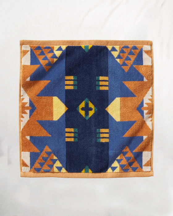 Pendleton Jacquard Wash Cloth Journey West Bright