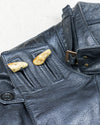 Leather Swedish Motorcycle Jacket Replica (L)