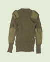 Green Army Woolen Sweater