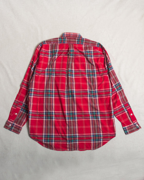 Ralph Lauren Long Sleeved Madras Shirt (L)