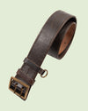 Vintage Tooled Army Belt