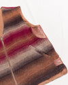 Eddie Bauers Reversible Striped Wool Vest (XL)