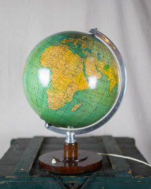  Dutch Political Globe with Lamp
