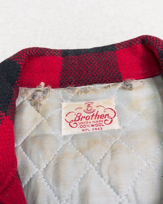 5 Brother Buffalo Plaid Jacket (XL)