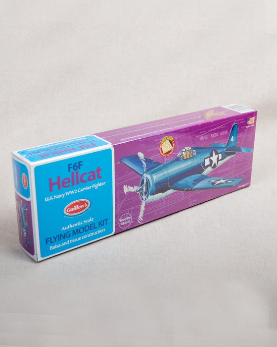 Grumman Hellcat Balsa Plane Model Kit