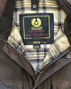 Belstaff Dark Brown Waxed Motor Jacket (XXL)