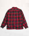Pendleton Flannel Shirt Red and Grey Check (M)
