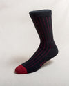 Heritage 9.1 Rafiki Black Red Socks